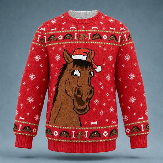 Santa Sheep Christmas Sweater