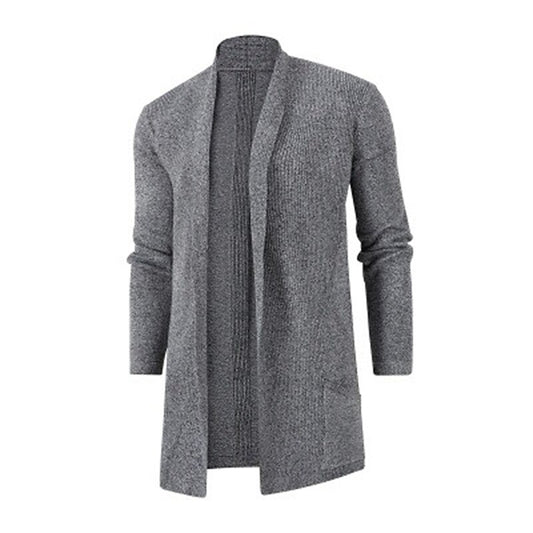 Longline Open-Front Cardigan