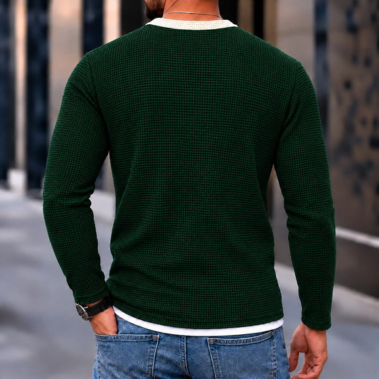 Spirit of the Dragon Henley Long Sleeve T-Shirt