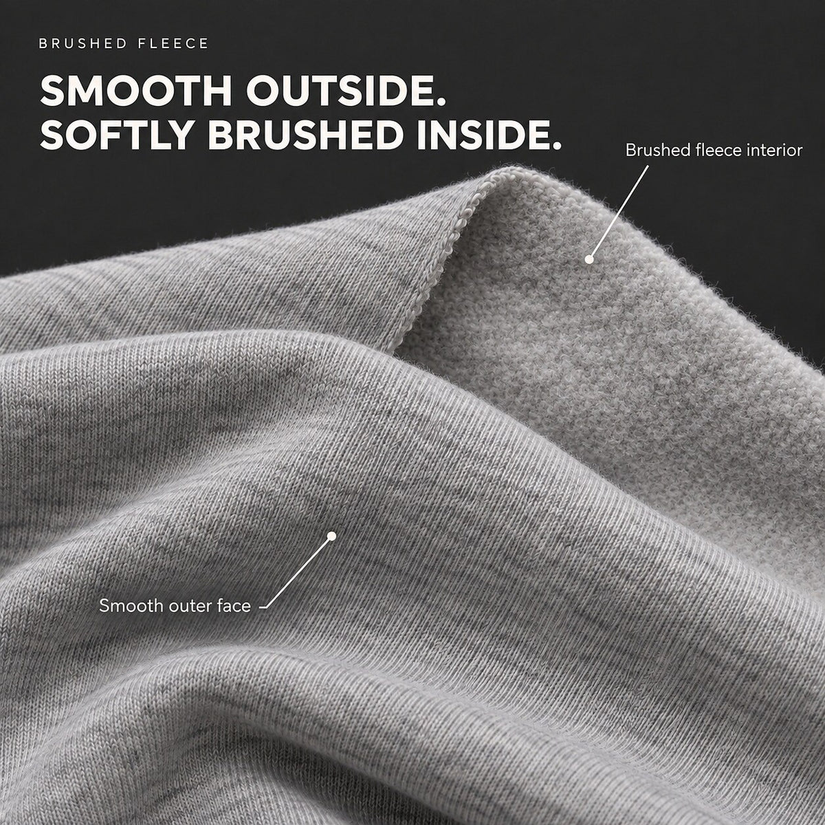Fleece Collar Contrast Panel Quarter-Zip Sweatshirt