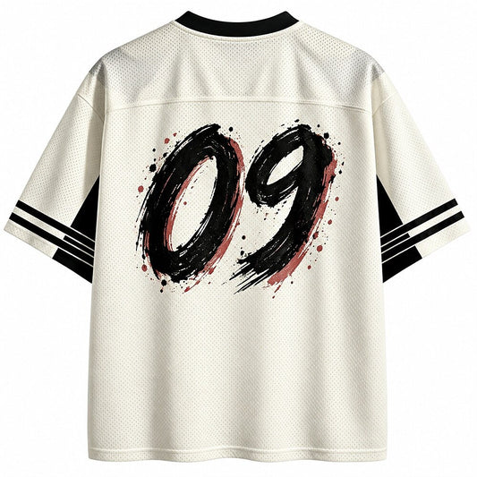 Kitsune Samurai V-Neck Mesh Jersey