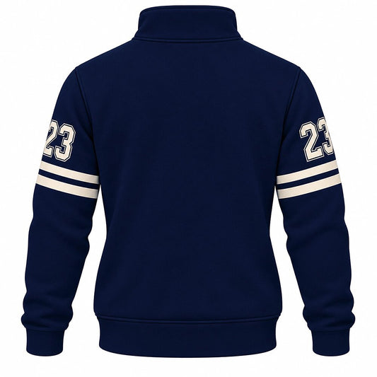 Less Attachment More Freedom Zen Number 23 Half-Zip Sweatshirt