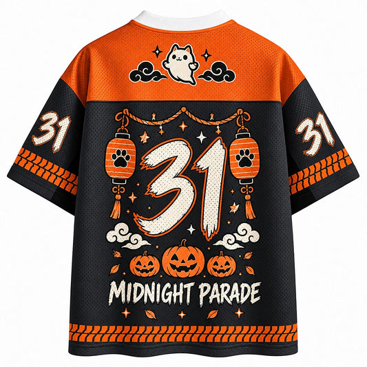 Halloween Ghost Parade Mesh Jersey