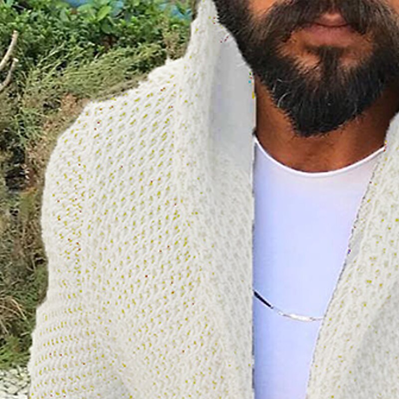 Hooded Open-Front Cardigan
