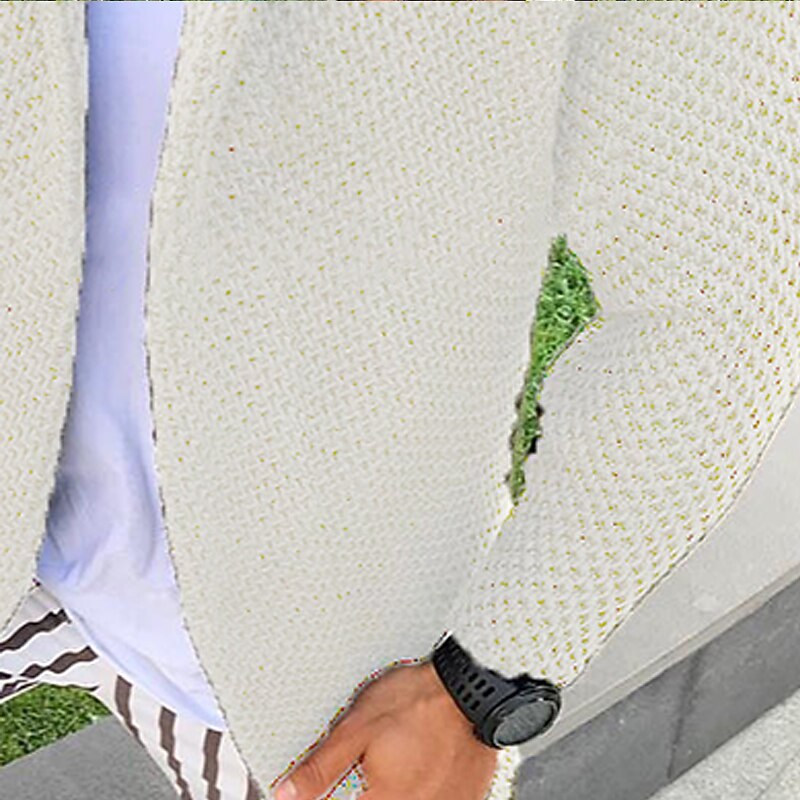 Hooded Open-Front Cardigan
