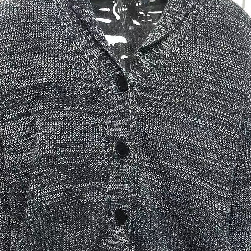 Deep Cable Shawl Cardigan