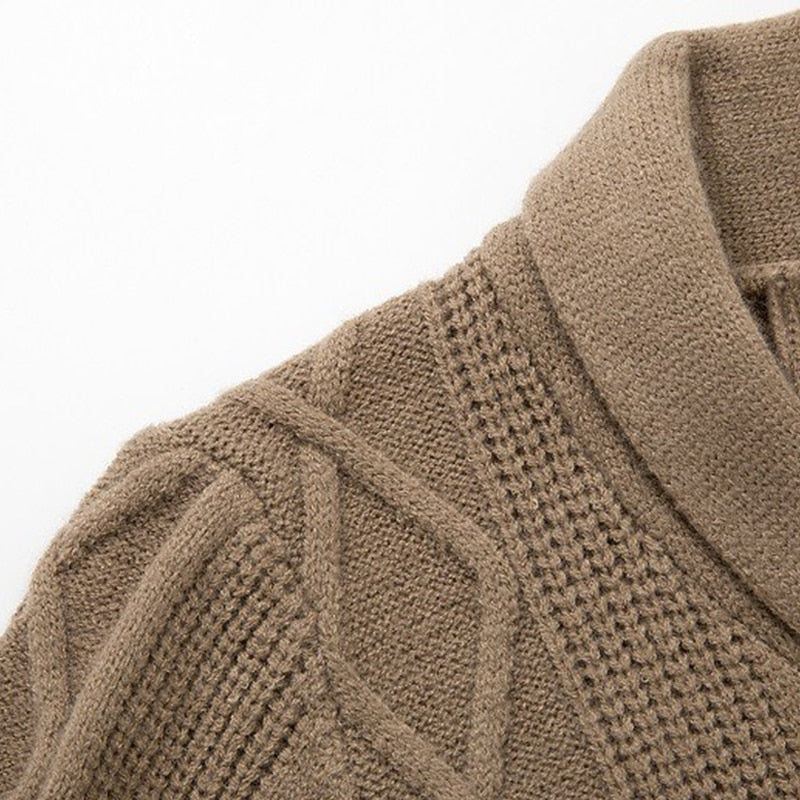 Braided Diamond Shawl Cardigan – OsakaBeast