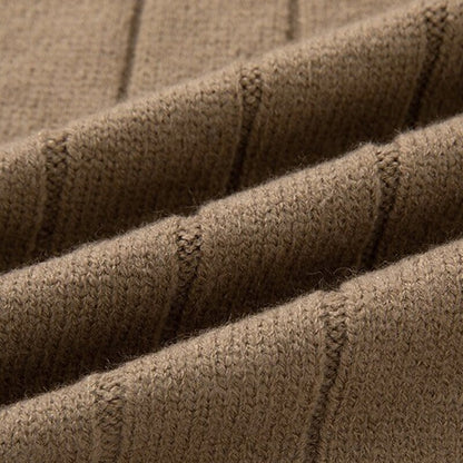 Braided Diamond Shawl Cardigan
