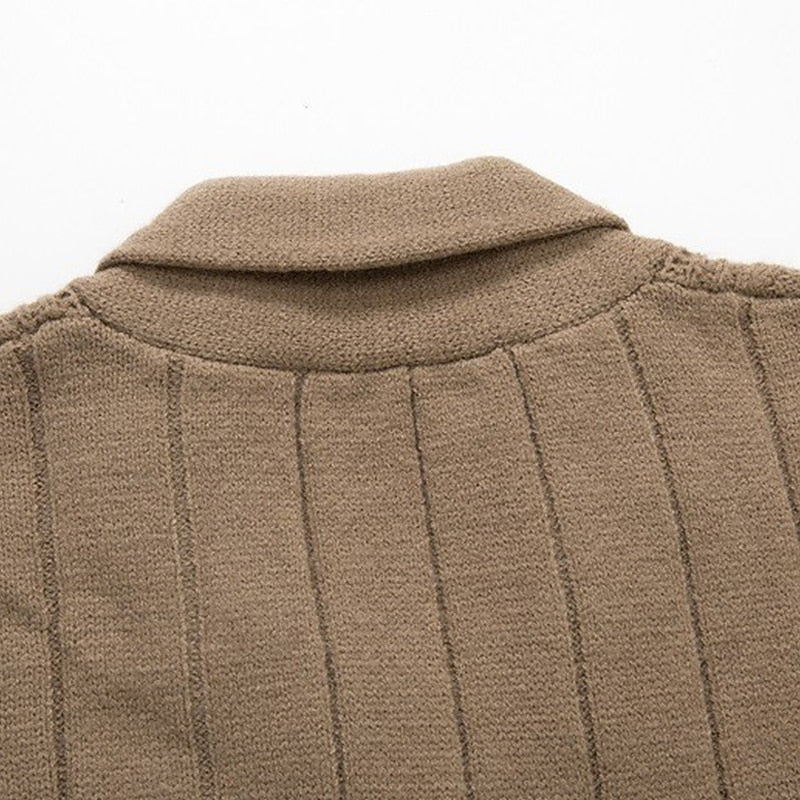 Braided Diamond Shawl Cardigan