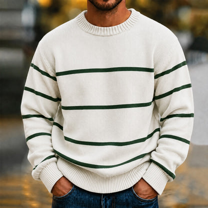 Minimal Breton Stripe Sweater