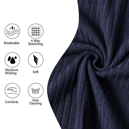 Ribbed Lace-Up Hoodie