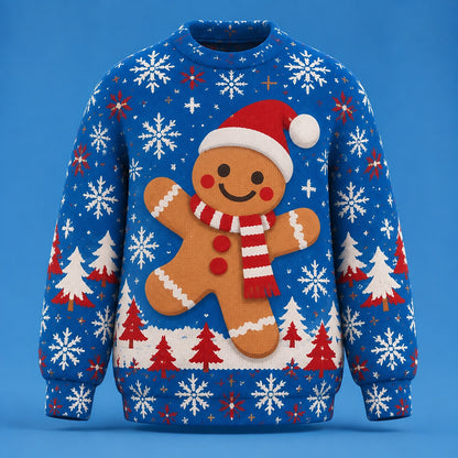 Santa Hat Snowman Sweater