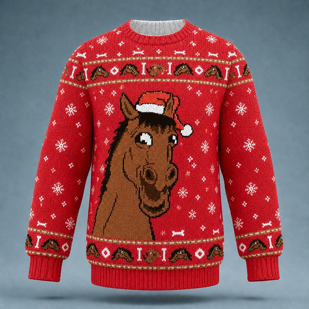 Santa Sheep Christmas Sweater