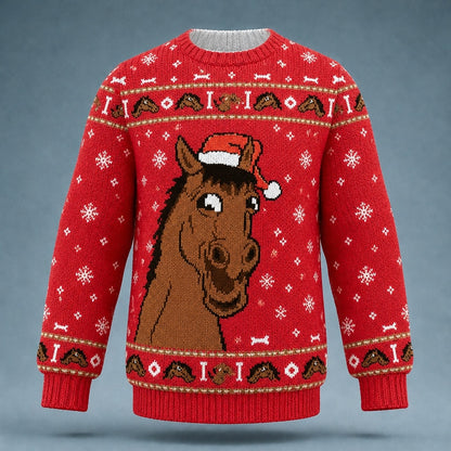 Santa Sheep Christmas Sweater
