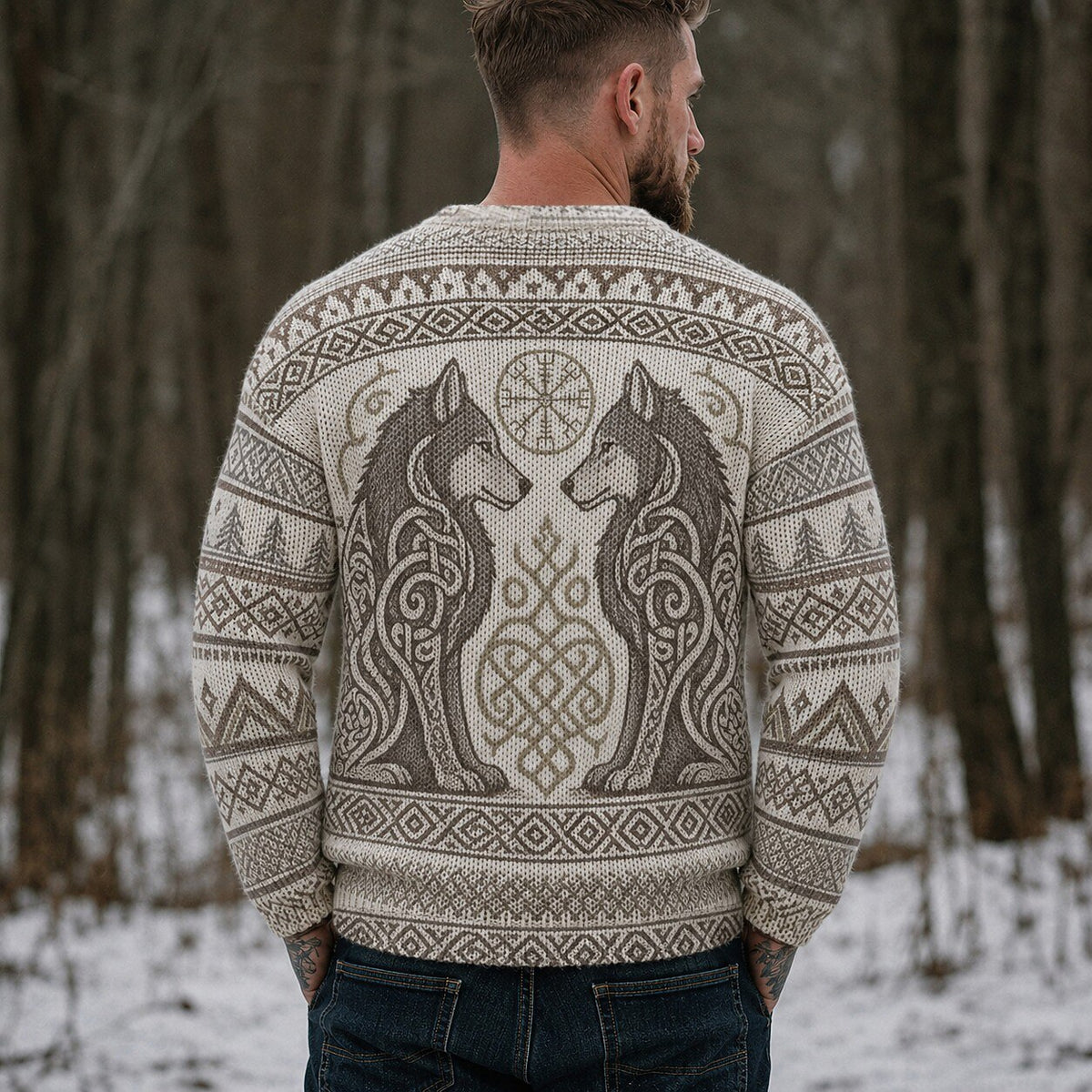 Celtic Knot Medallion Sweater