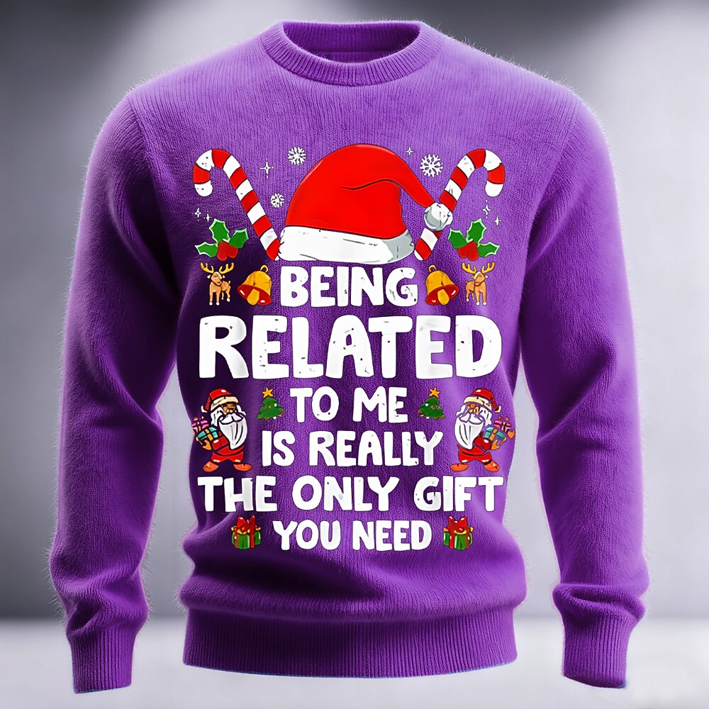 Related to Me Gift Christmas Sweater