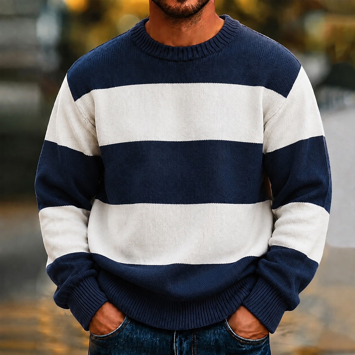 Broad Rugby Stripe Sweater