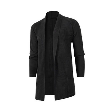Longline Open-Front Cardigan