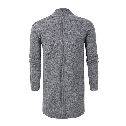 Longline Open-Front Cardigan