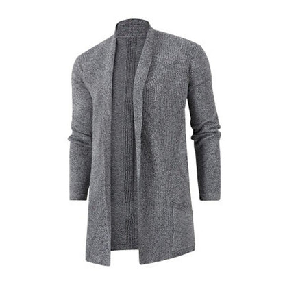 Longline Open-Front Cardigan