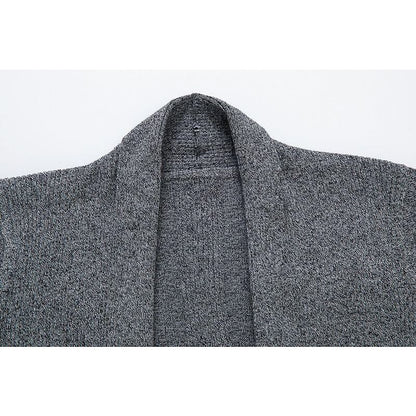 Longline Open-Front Cardigan