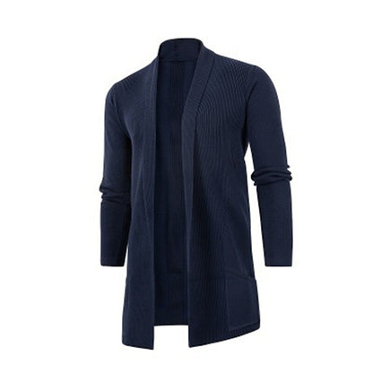 Longline Open-Front Cardigan
