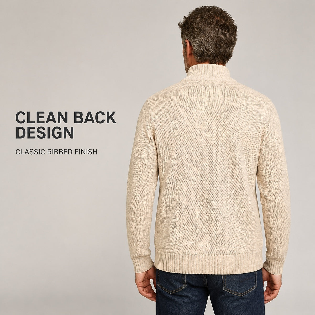 Contrast Pocket Zip Cardigan