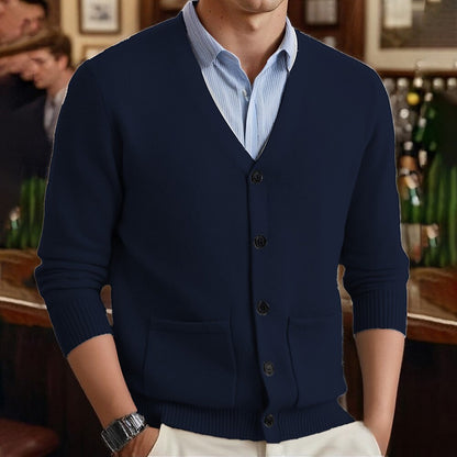 Everyday Pocket V-Neck Cardigan