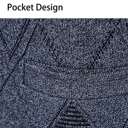 Outlined Argyle V-Neck Cardigan
