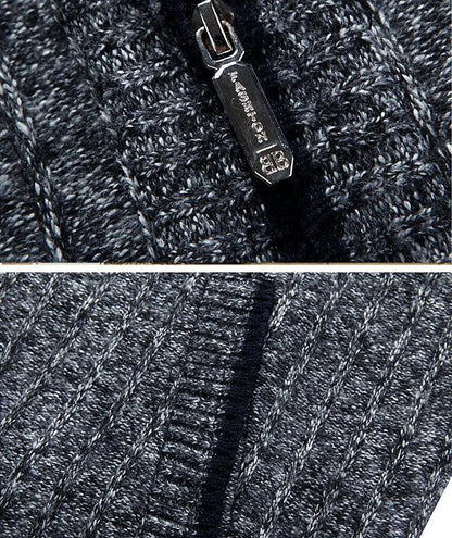 Contrast Zip Cardigan Vest
