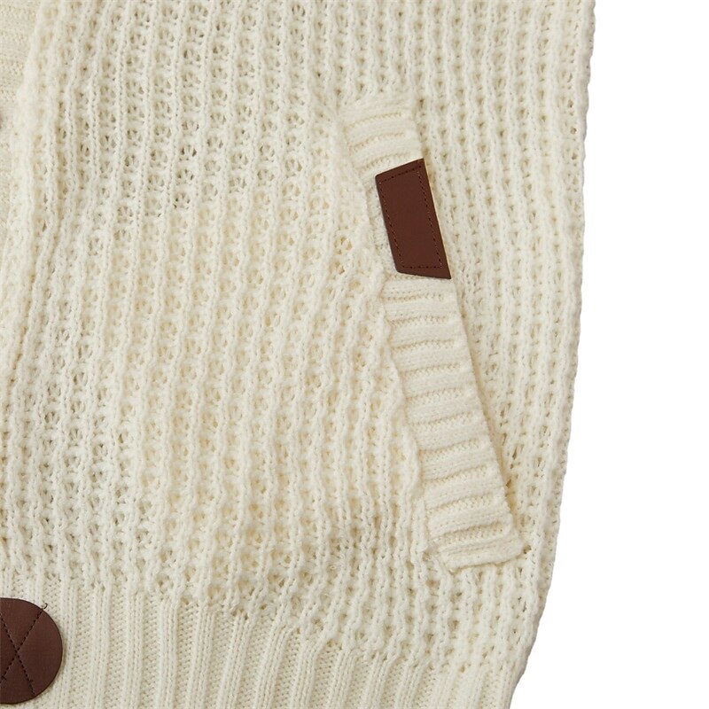 Toggle Trim Button Cardigan