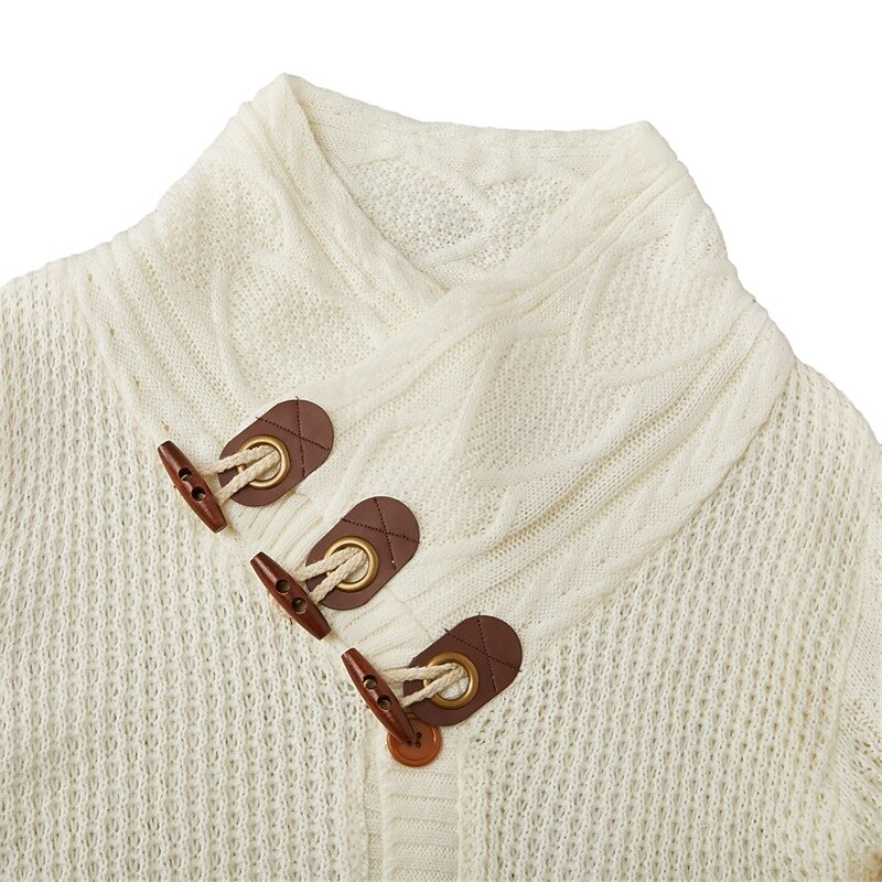 Toggle Trim Button Cardigan
