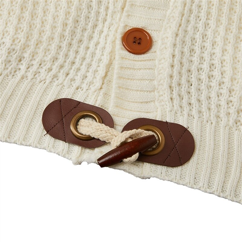 Toggle Trim Button Cardigan