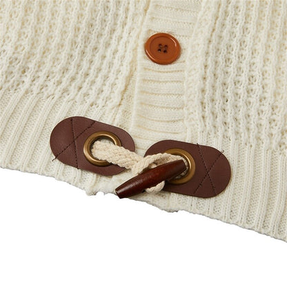 Toggle Trim Button Cardigan
