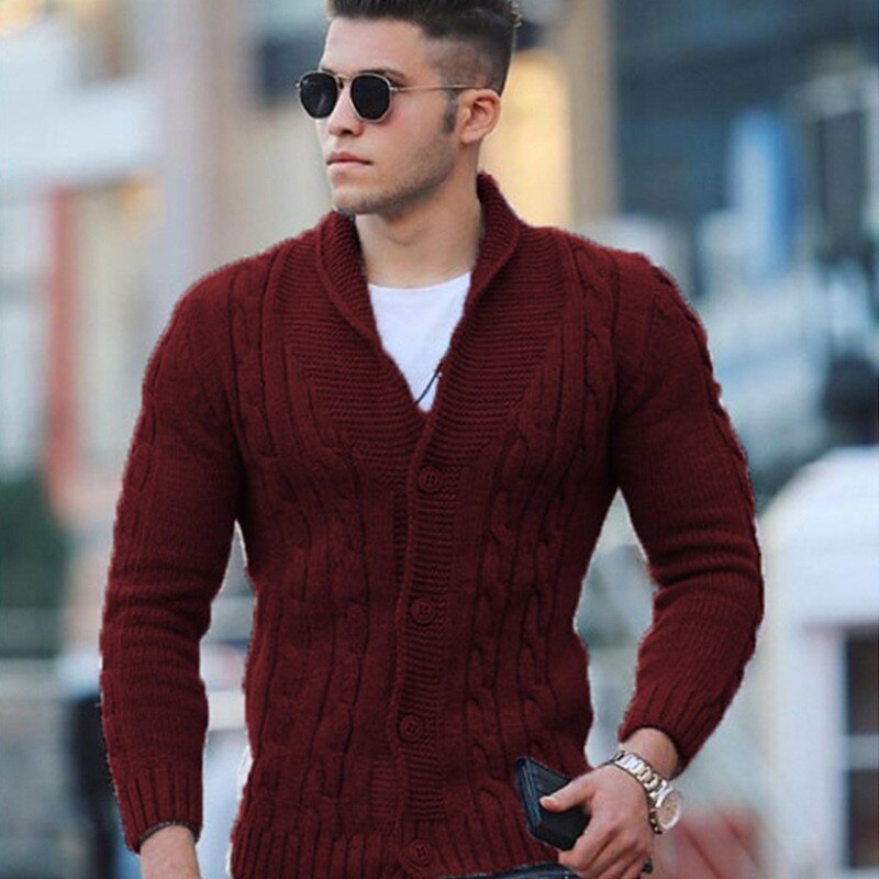 Wave Cable Shawl Cardigan