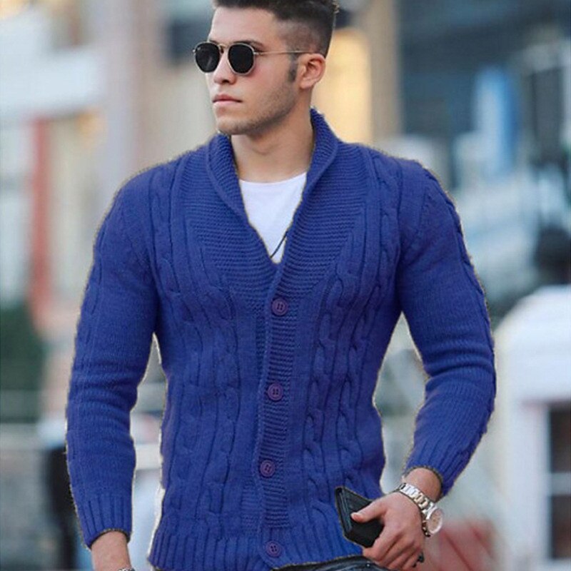 Wave Cable Shawl Cardigan