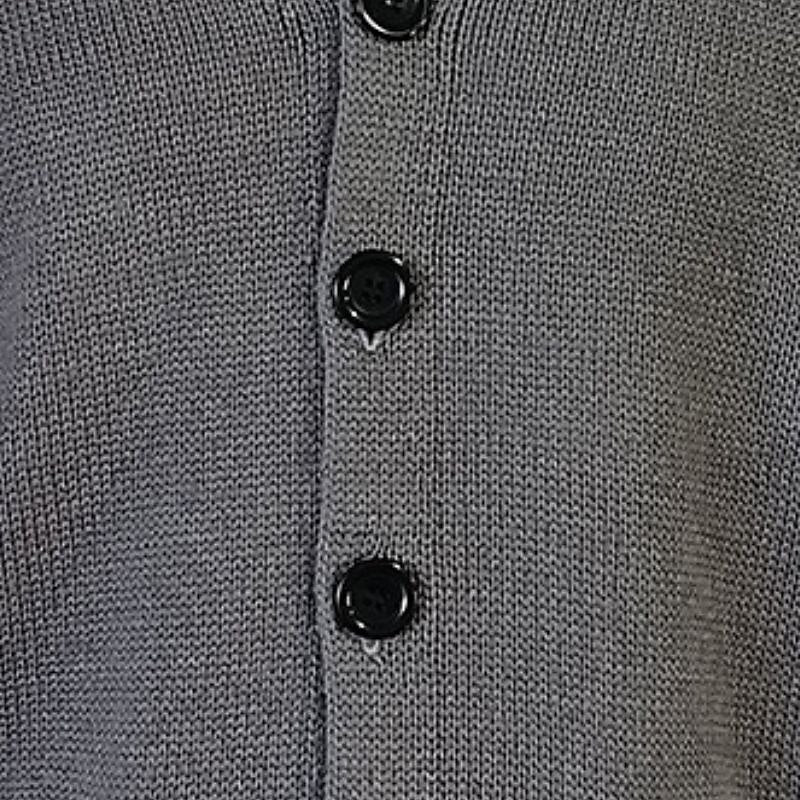 Shawl Rib Button Cardigan