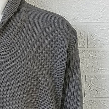 Shawl Rib Button Cardigan