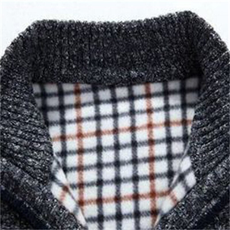 Tweed Look Zip Vest