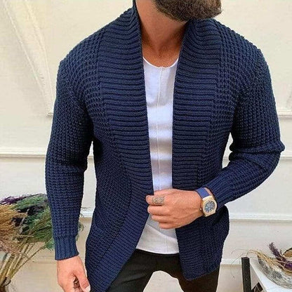Shawl Edge Open Cardigan