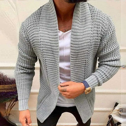 Shawl Edge Open Cardigan
