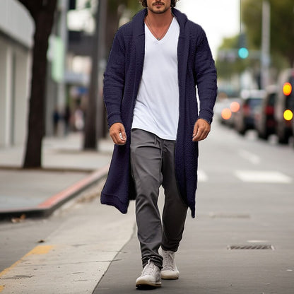 Longline Lapel Cardigan