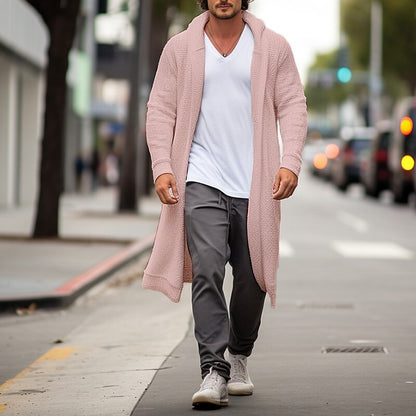 Longline Lapel Cardigan