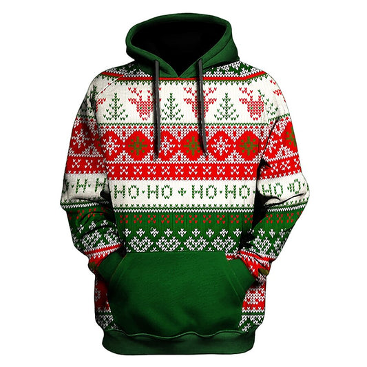 Ho Ho Ho Fair Isle Hoodie