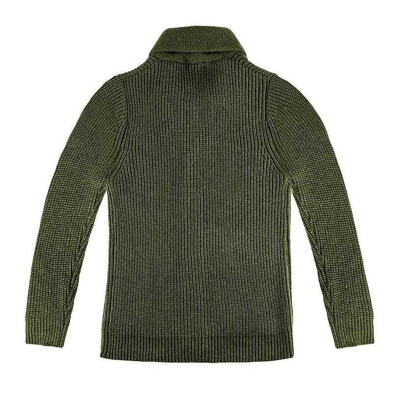 Chunky Shawl Button Cardigan