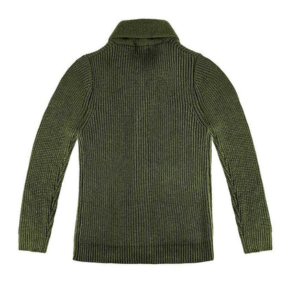 Chunky Shawl Button Cardigan