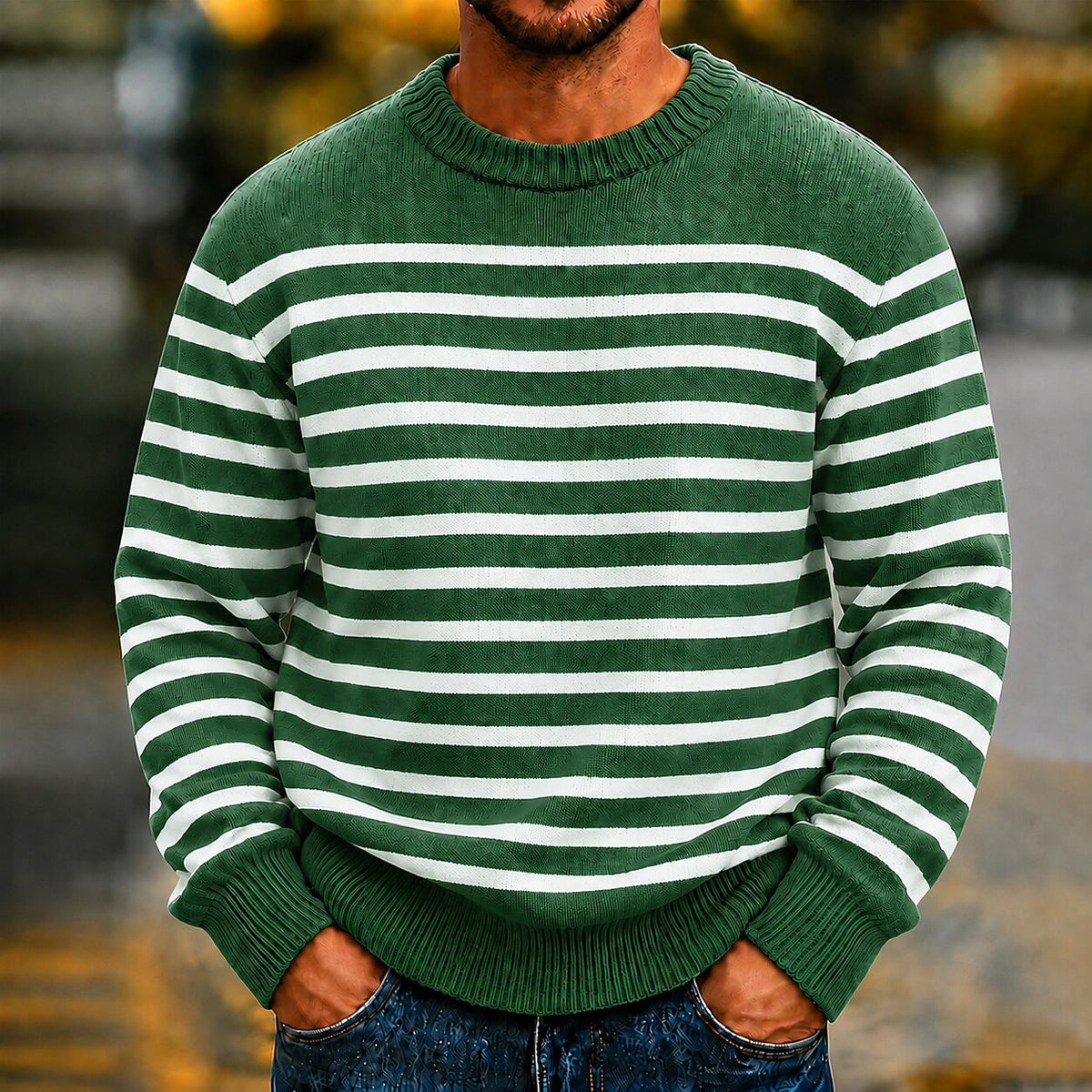 Fine Sailor Stripe Sweater