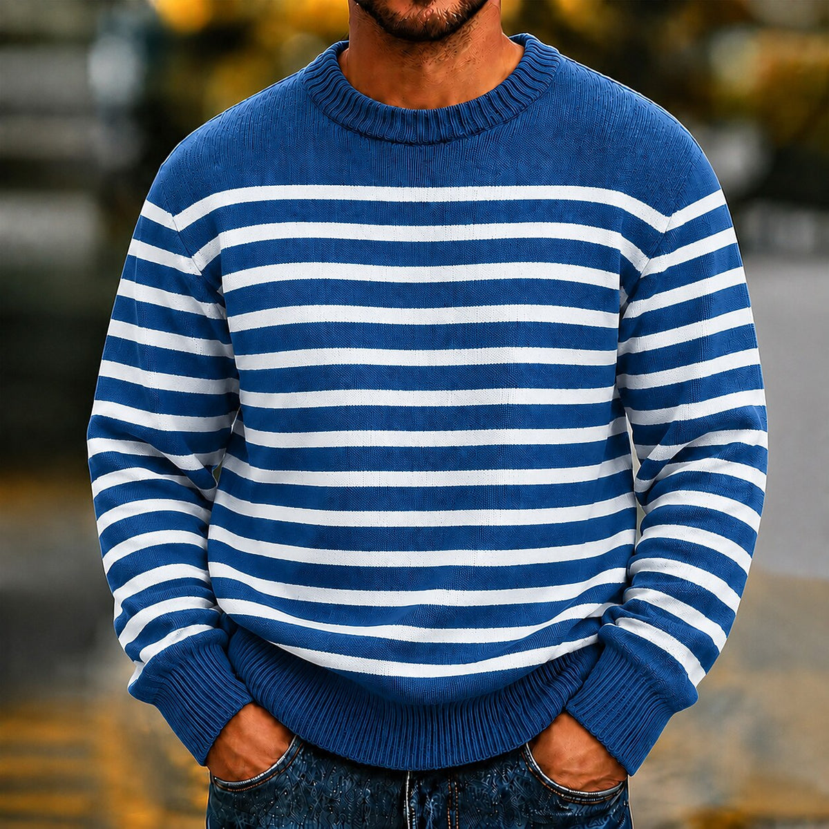 Fine Sailor Stripe Sweater