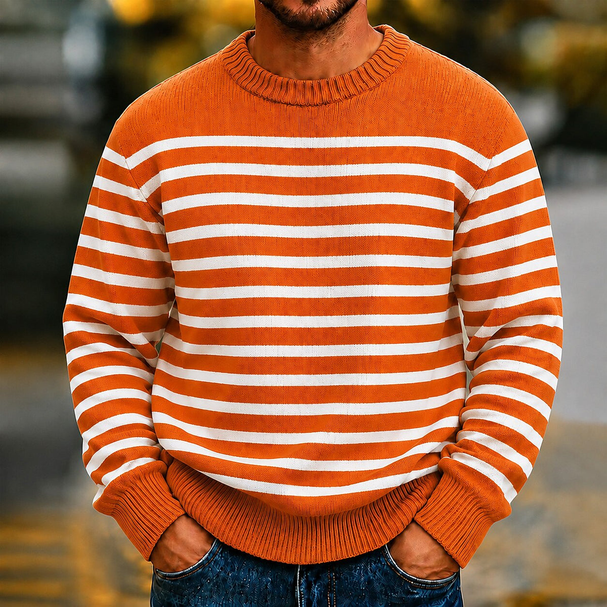 Fine Sailor Stripe Sweater