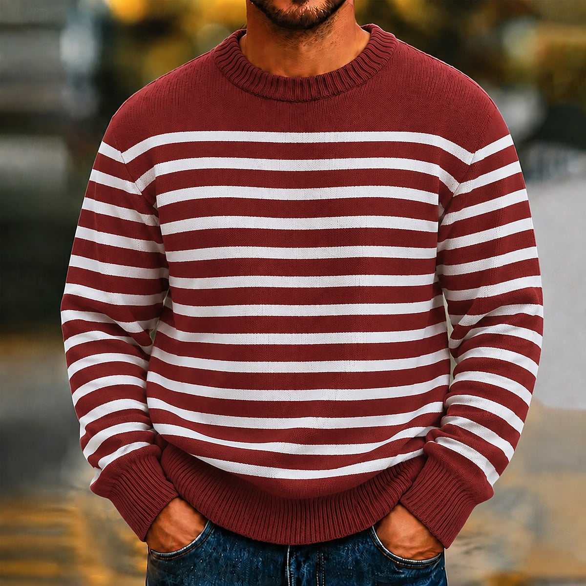 Fine Sailor Stripe Sweater